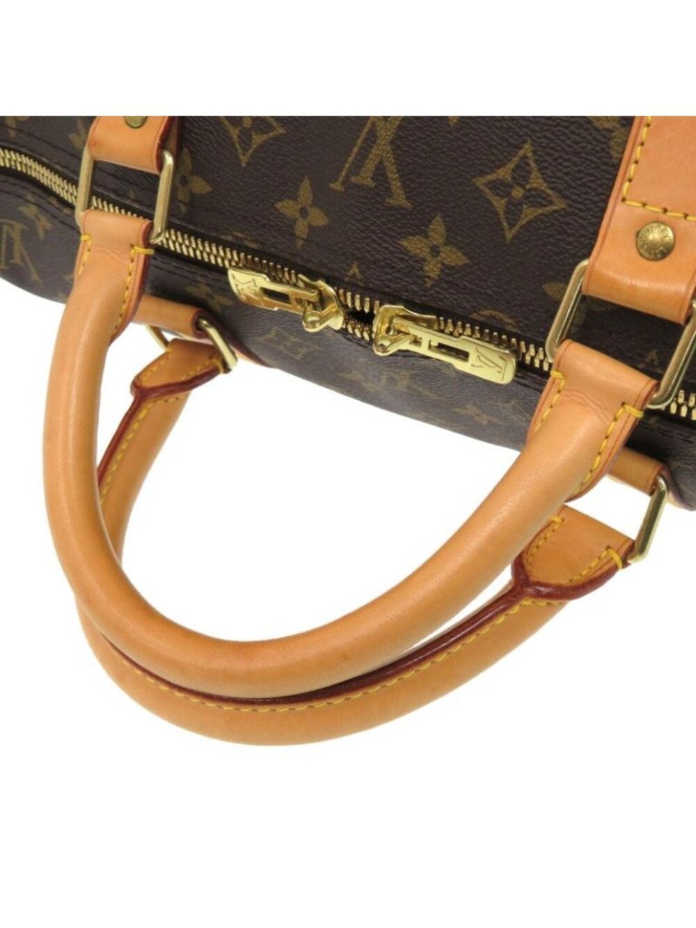 Louis Vuitton Keepall Bandoliere 55 Monogram Boston Bag 1842 - Picture 5 of 10